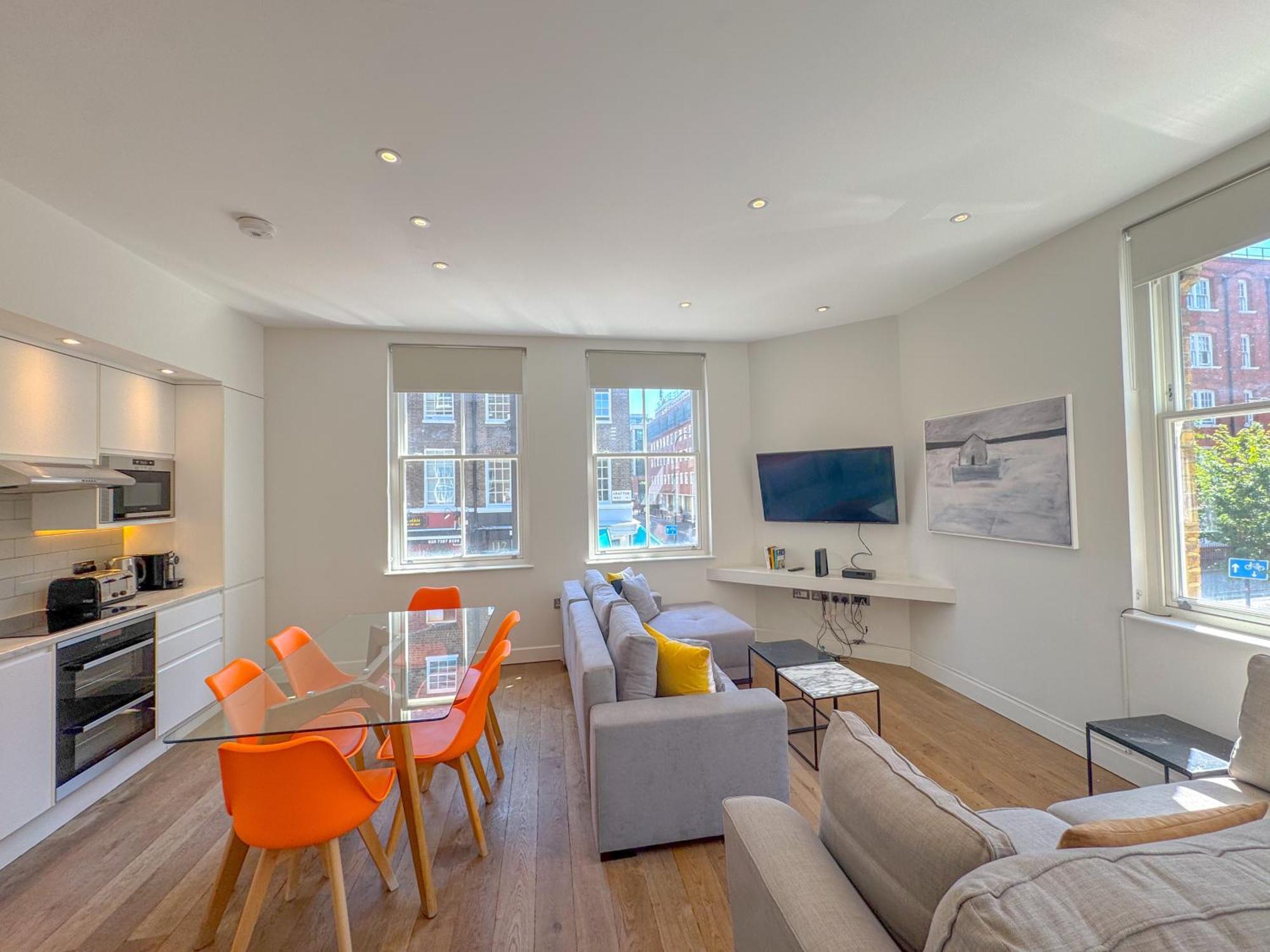Whitfield Street Apartments Лондон Екстер'єр фото