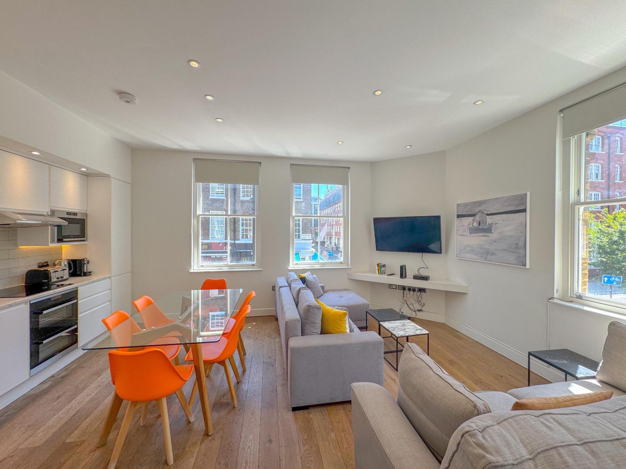 Whitfield Street Apartments Лондон Екстер'єр фото